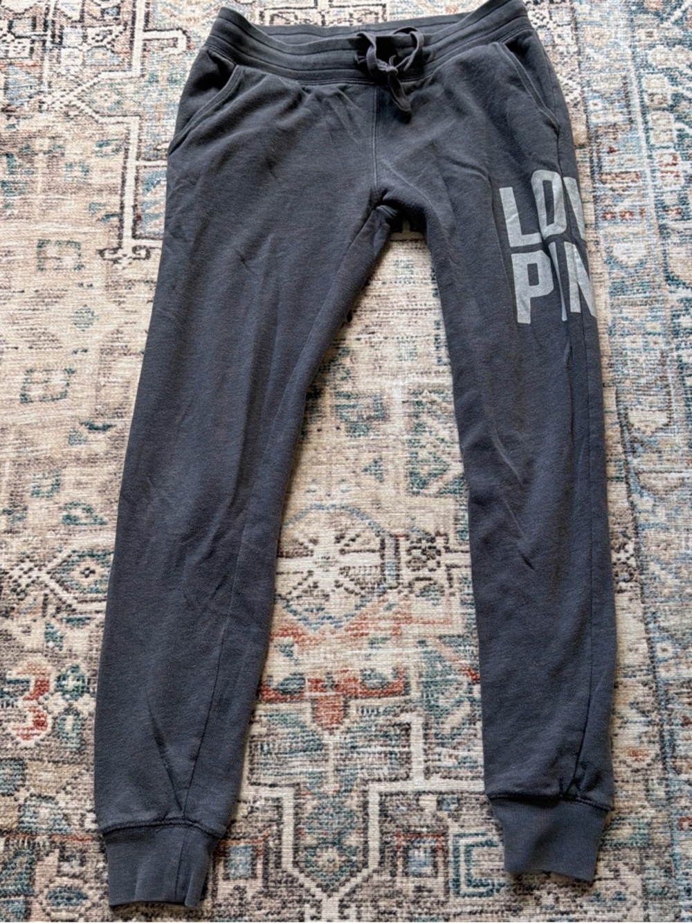 PINK Victoria's Secret Heather Gray Joggers Size XS